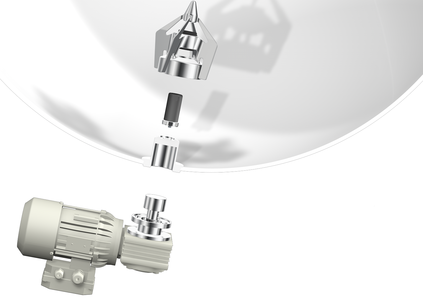 Animation of Steridose upgrade to Metenova mixer